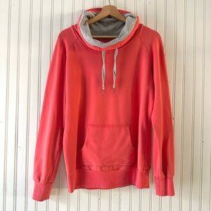 Warehouse one. Coral Turtleneck Sweatshirt